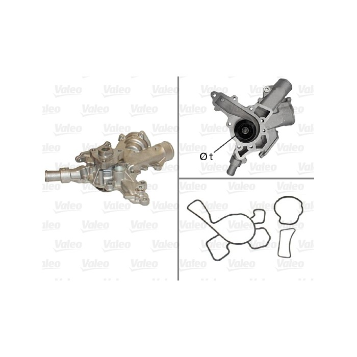 VALEO Wasserpumpe 506601