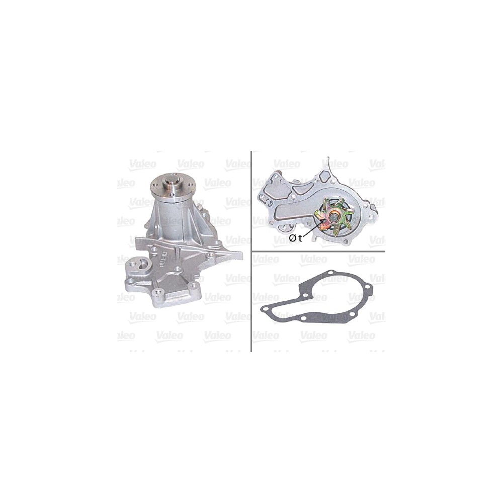 VALEO Wasserpumpe 506614