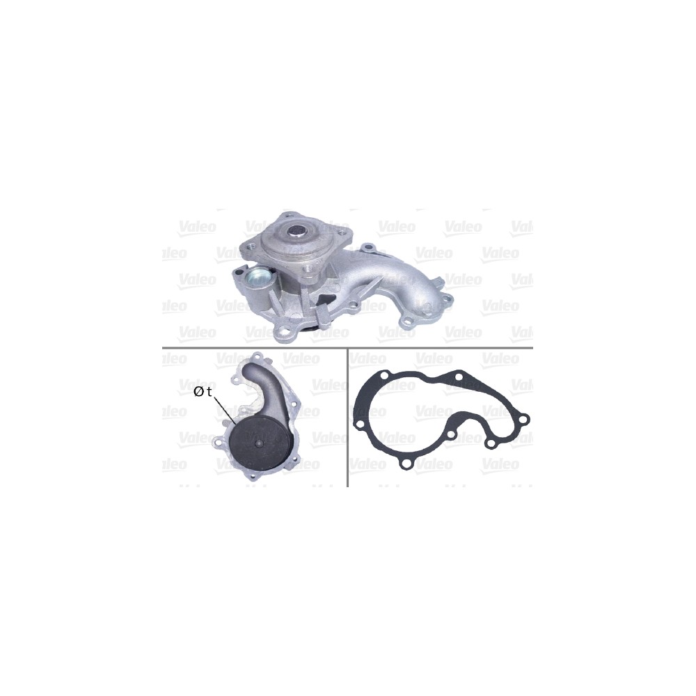 VALEO Wasserpumpe 506641