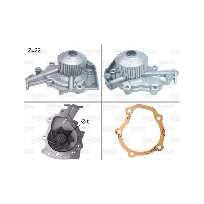 VALEO Wasserpumpe 506659