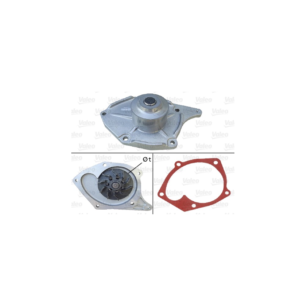 VALEO Wasserpumpe 506674