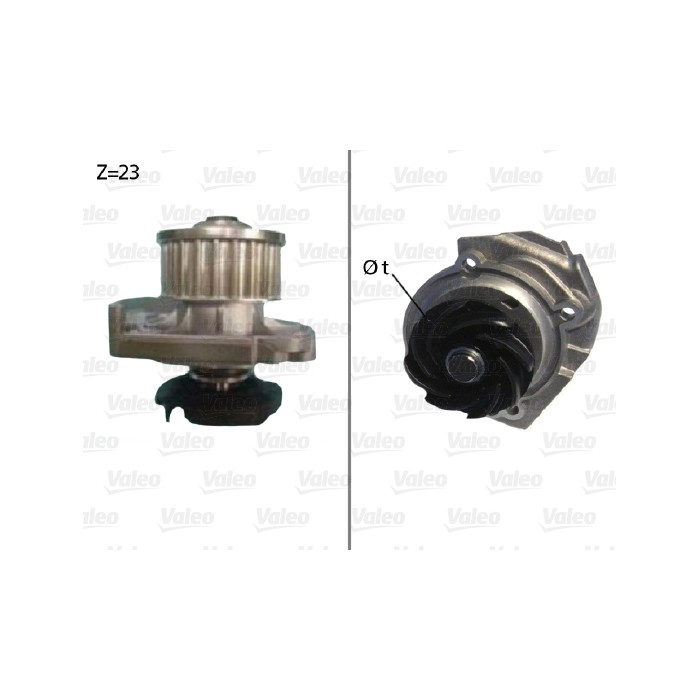 VALEO Wasserpumpe 506686