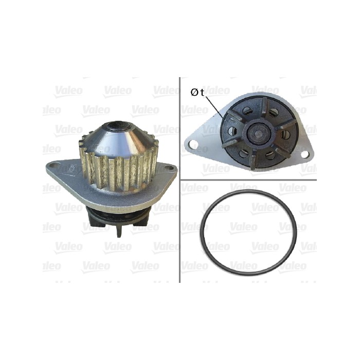 VALEO Wasserpumpe 506704