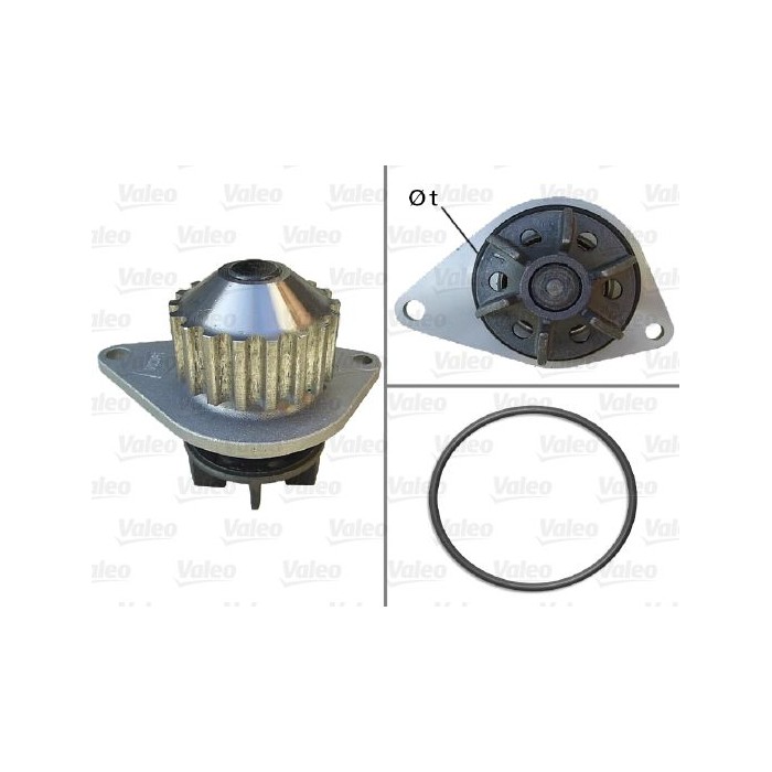 VALEO Wasserpumpe 506704