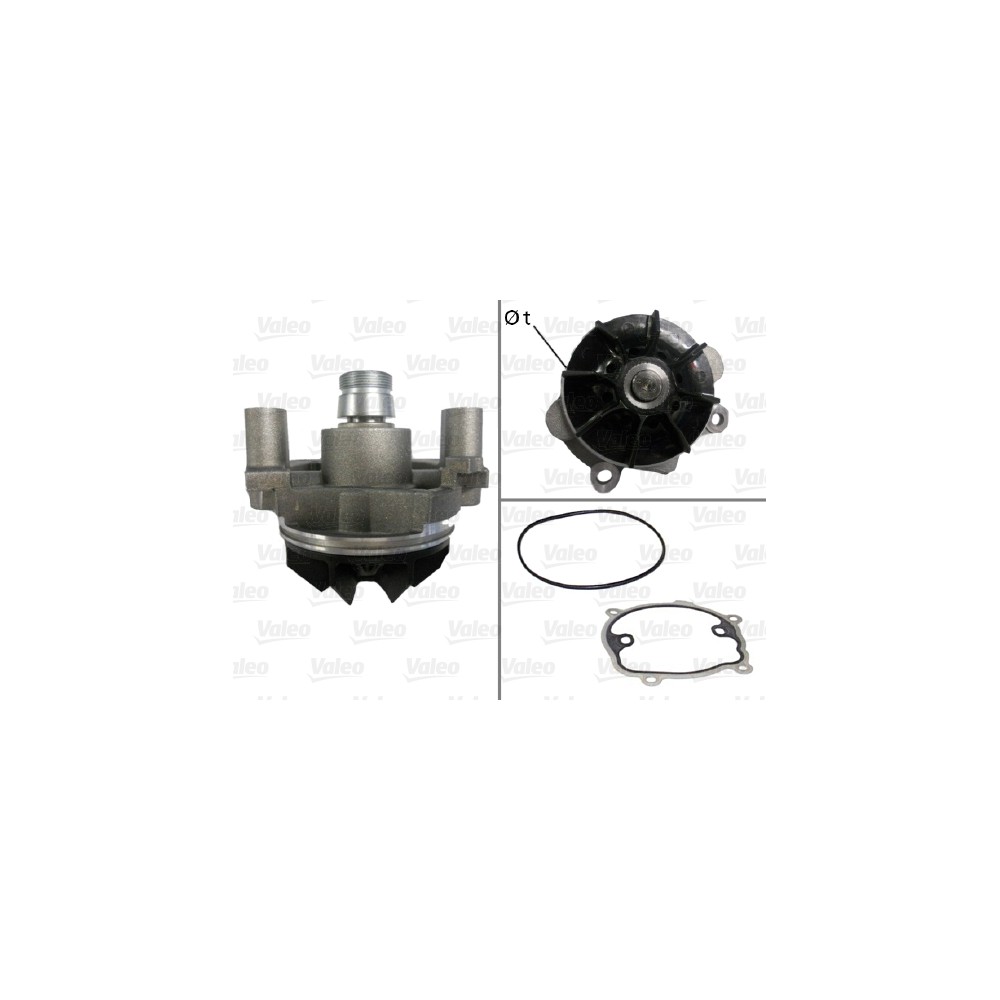 VALEO Wasserpumpe 506709