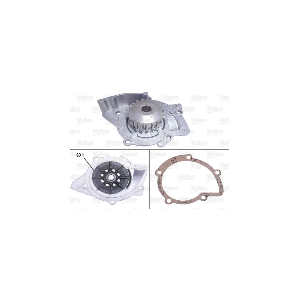 VALEO Wasserpumpe 506719