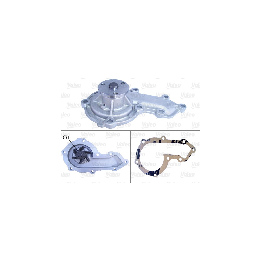 VALEO Wasserpumpe 506732