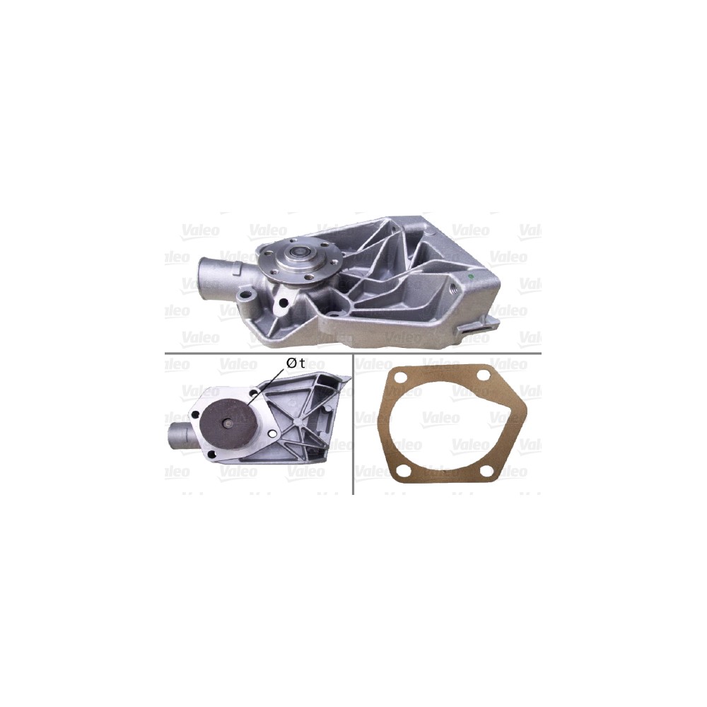 VALEO Wasserpumpe 506786