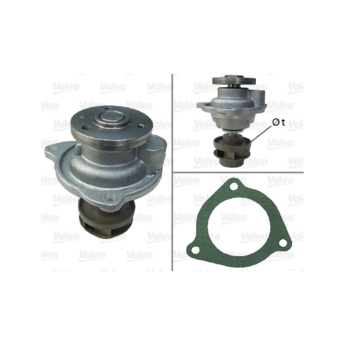 VALEO Wasserpumpe 506809