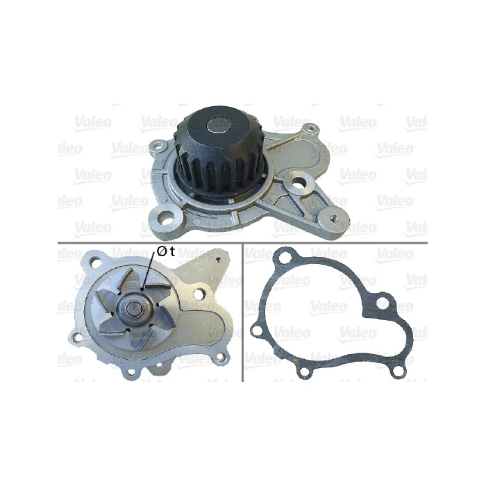VALEO Wasserpumpe 506814