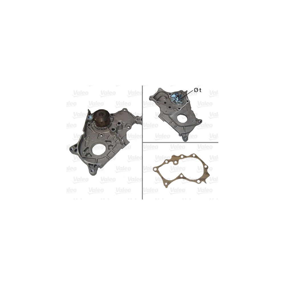 VALEO Wasserpumpe 506851