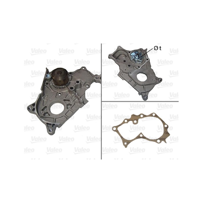 VALEO Wasserpumpe 506851