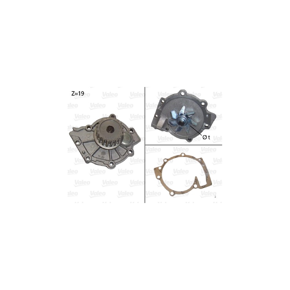 VALEO Wasserpumpe 506854