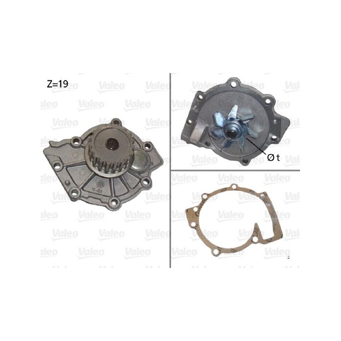 VALEO Wasserpumpe 506854