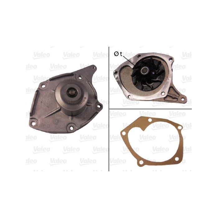VALEO Wasserpumpe 506863