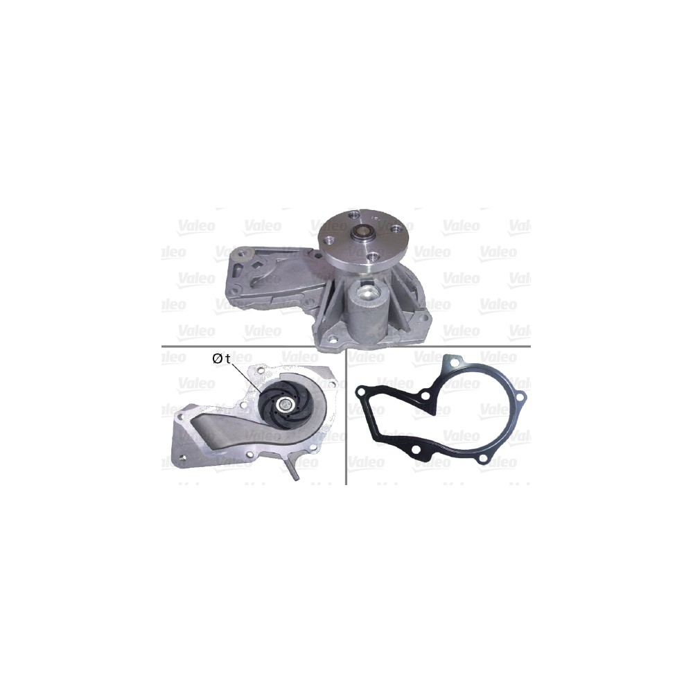 VALEO Wasserpumpe 506893