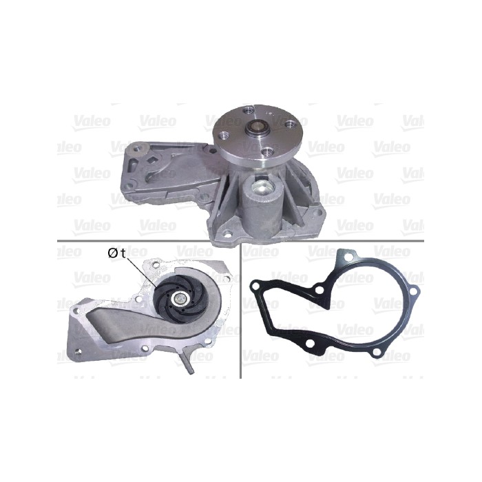 VALEO Wasserpumpe 506893