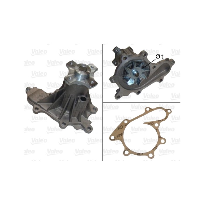 VALEO Wasserpumpe 506927