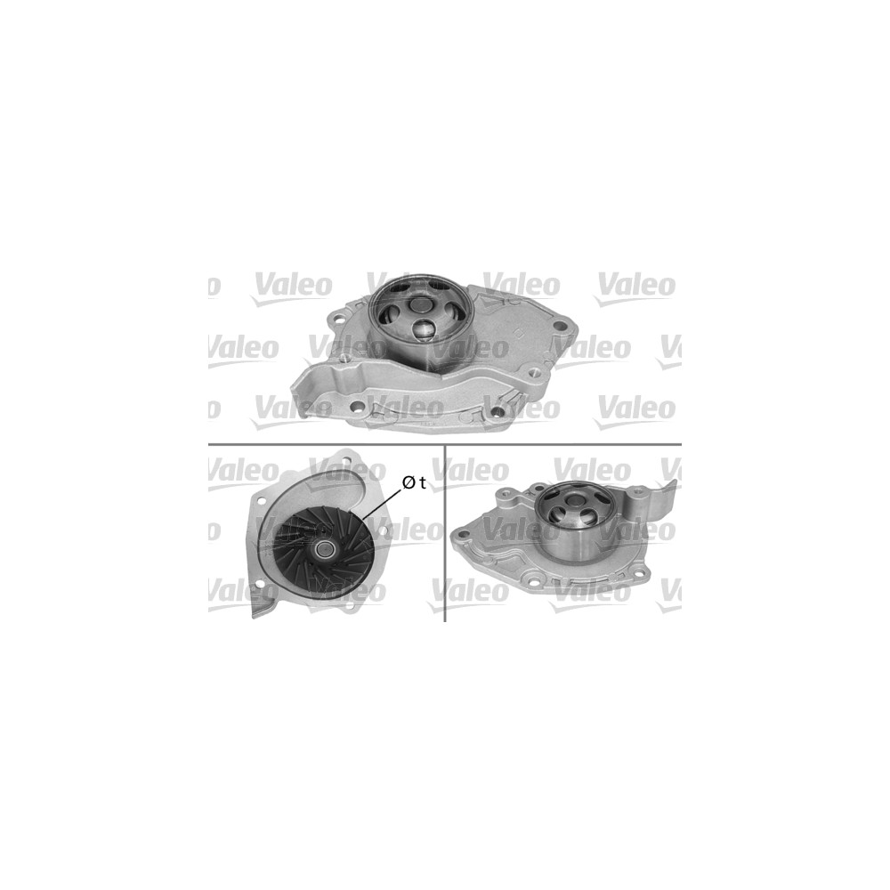 VALEO Wasserpumpe 526010