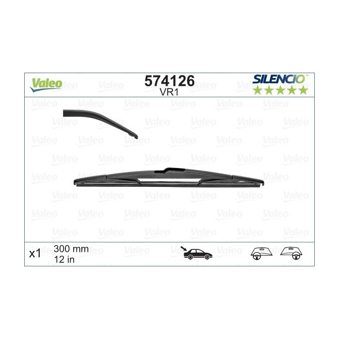 VALEO SILENCIO REAR Wischblatt 574126