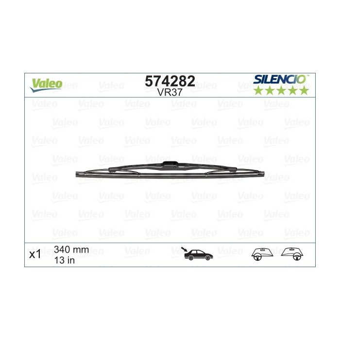 VALEO SILENCIO REAR Wischblatt 574282