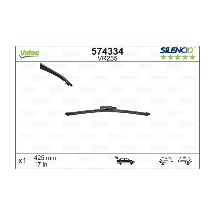 VALEO SILENCIO REAR Wischblatt 574334