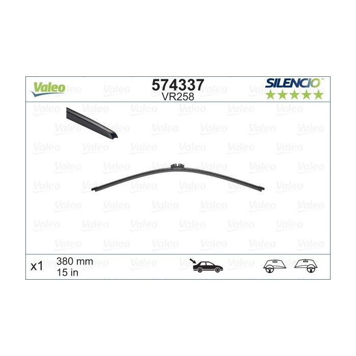 VALEO SILENCIO REAR Wischblatt 574337