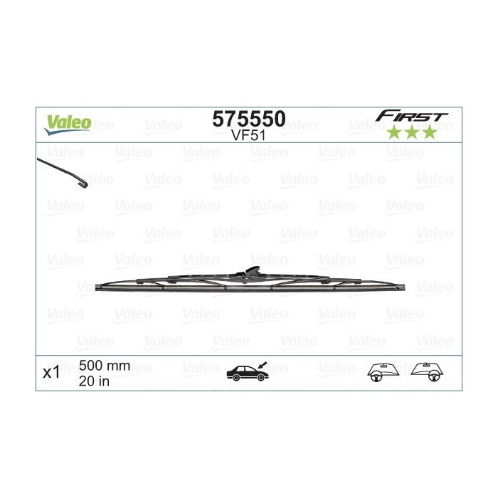 VALEO FIRST Wischblatt 575550