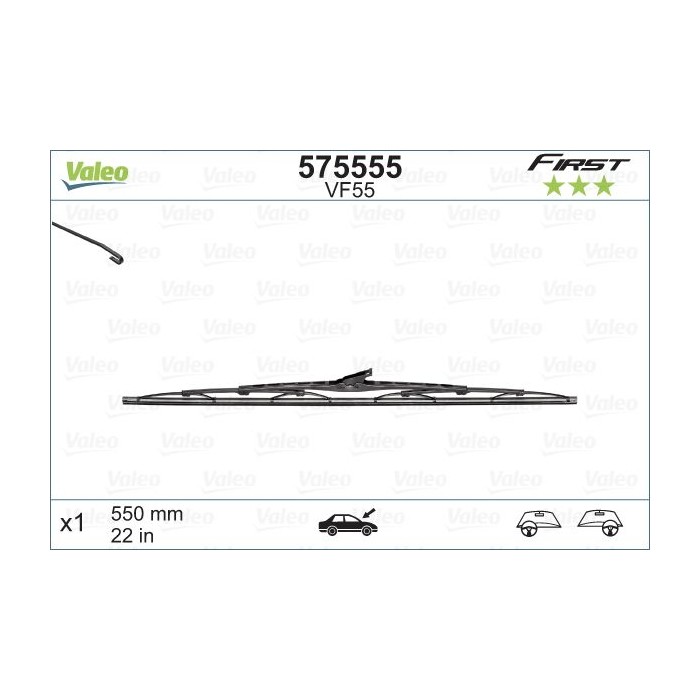 VALEO FIRST Wischblatt 575555