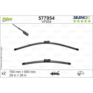 VALEO SILENCIO FLAT BLADE SET Wischblatt 577954