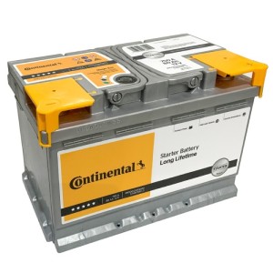 Continental Starterbatterie L3 80Ah 12v 750A Pluspol rechts  Fiamm 80 ah