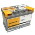 Continental Starterbatterie L3 80Ah 12v 750A Pluspol rechts  Fiamm 80 ah