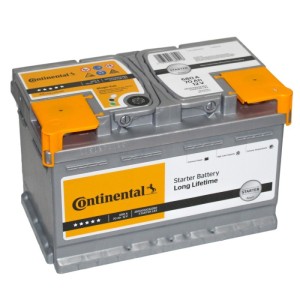 Continental Starterbatterie Pluspol rechts Fiamm 71 Ah