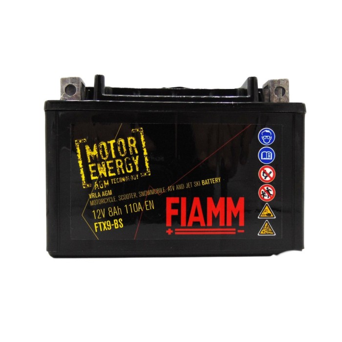 Motorradbatetrie Auto Fiamm 7904483  Ftx9-Bs 8Ah