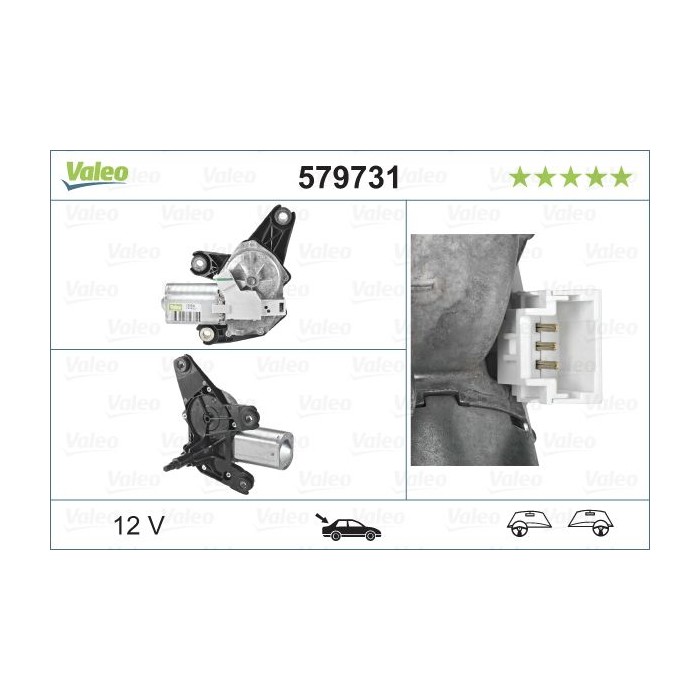 VALEO ORIGINAL TEIL Wischermotor 579731