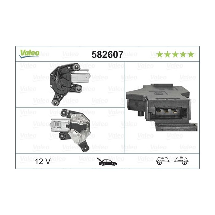 VALEO ORIGINAL TEIL Wischermotor 582607