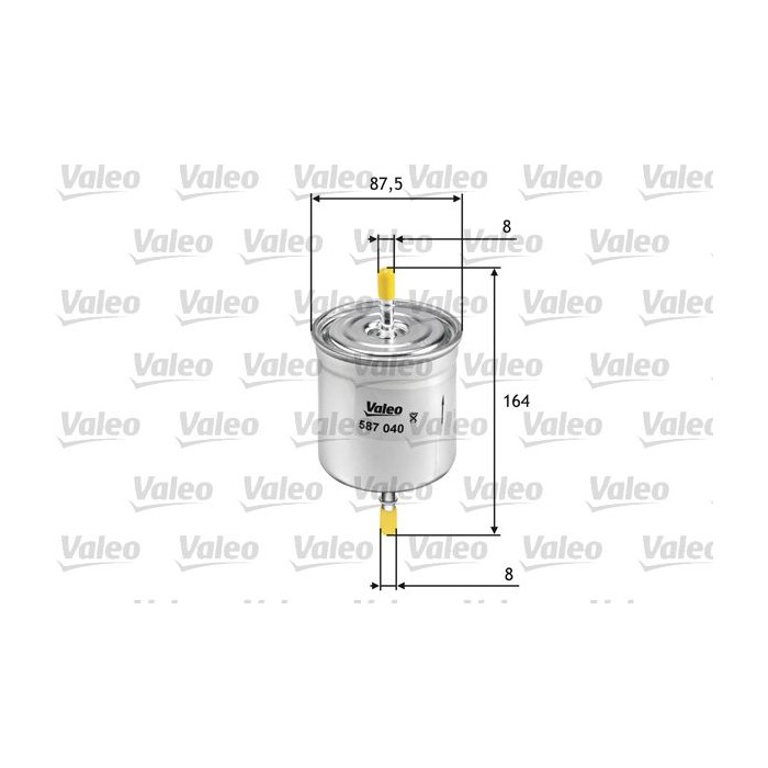 VALEO Kraftstofffilter 587040