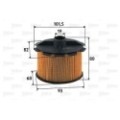 VALEO Kraftstofffilter 587905
