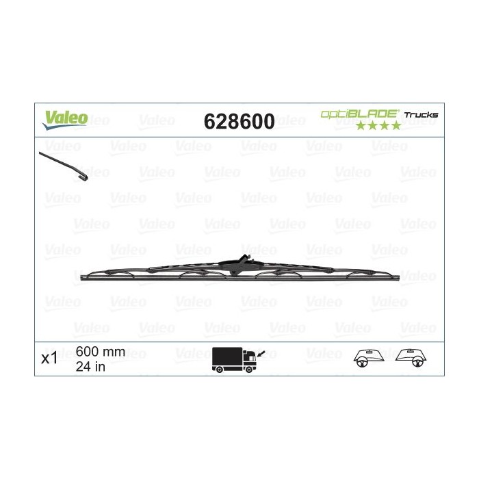 VALEO OPTIBLADE TRUCKS Wischblatt 628600