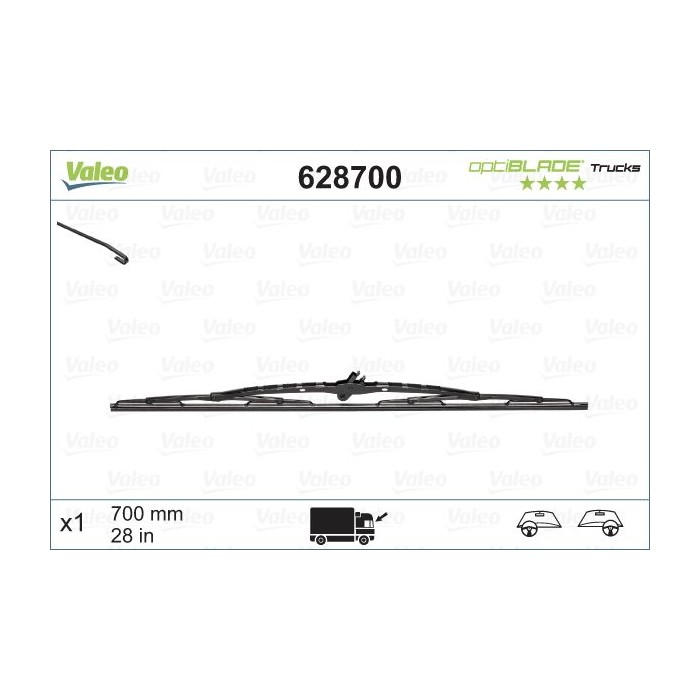 VALEO OPTIBLADE TRUCKS Wischblatt 628700