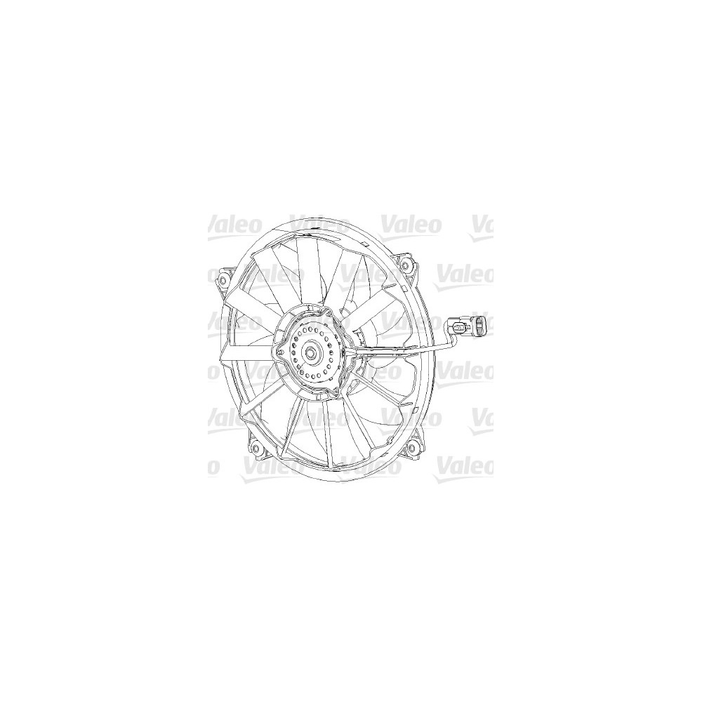 VALEO Lüfter, Motorkühlung 696091