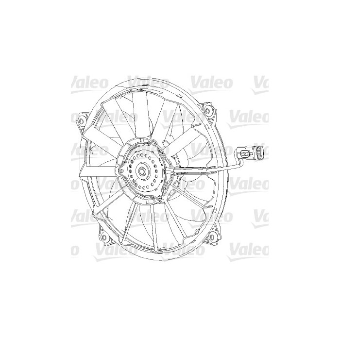 VALEO Lüfter, Motorkühlung 696091