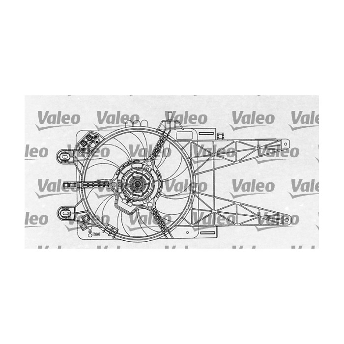 VALEO Lüfter, Motorkühlung 698763