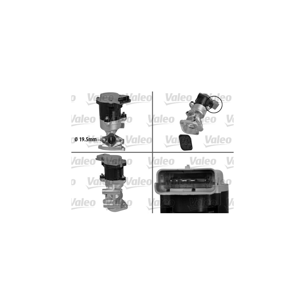 VALEO ORIGINAL TEIL AGR-Ventil 700410