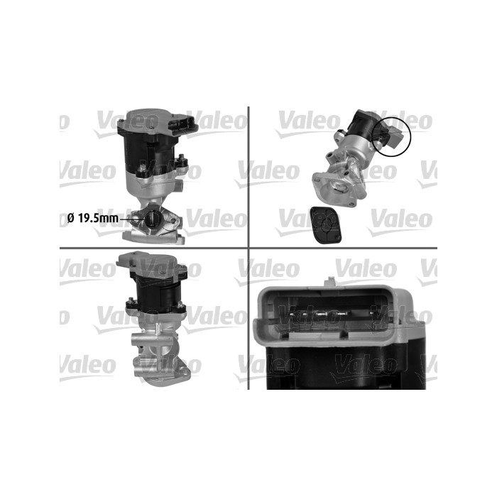 VALEO ORIGINAL TEIL AGR-Ventil 700410