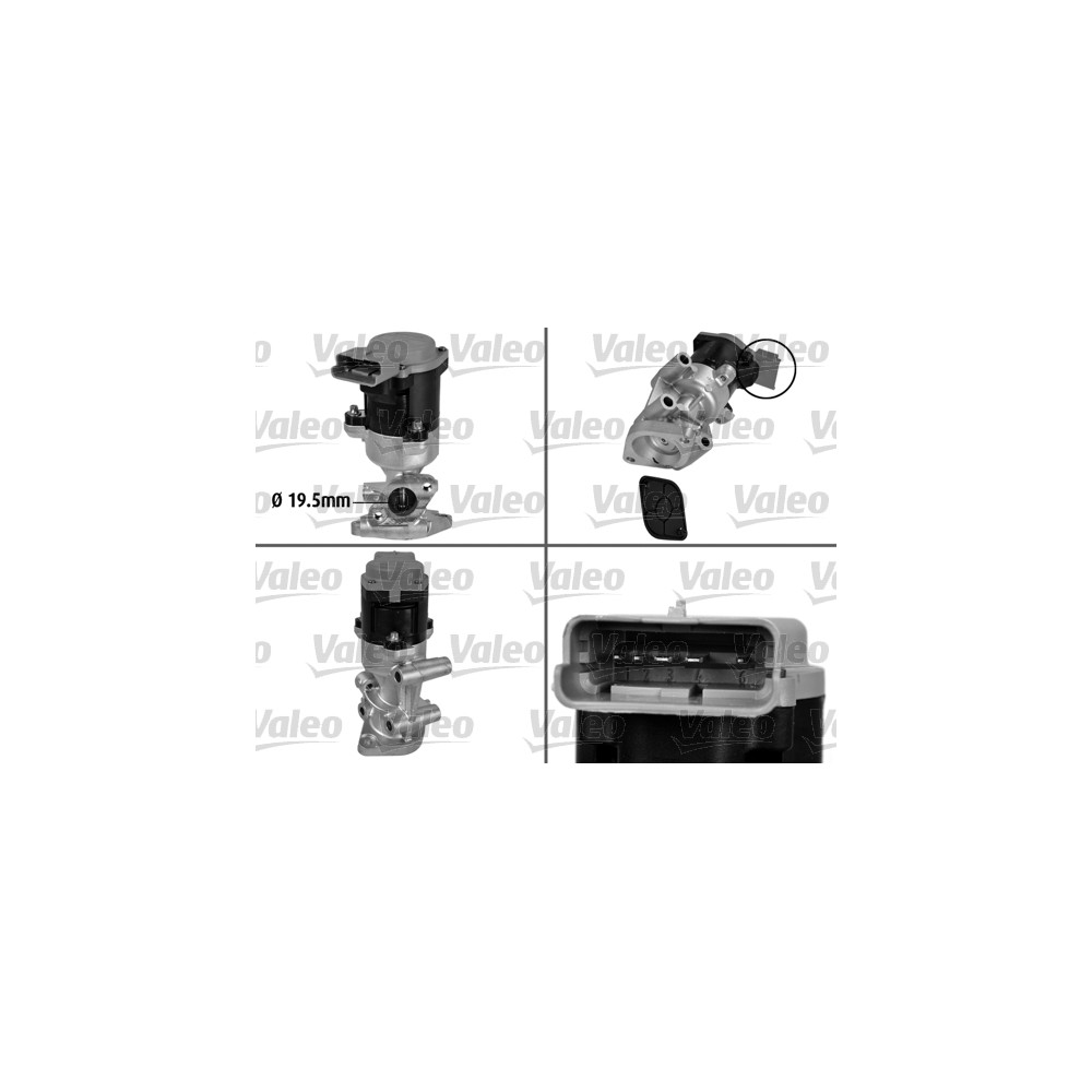 VALEO ORIGINAL TEIL AGR-Ventil 700411