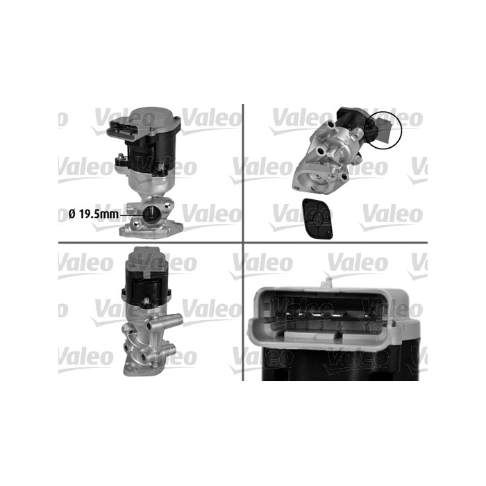 VALEO ORIGINAL TEIL AGR-Ventil 700411