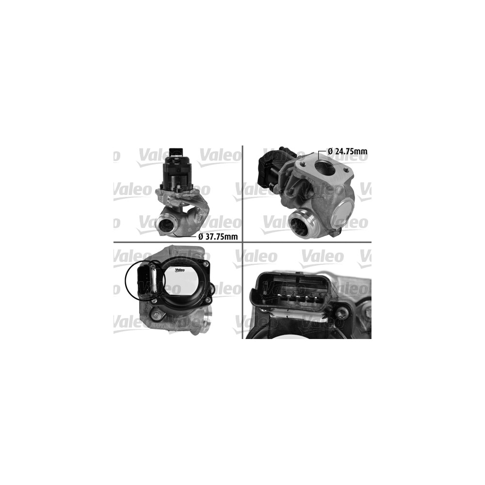 VALEO ORIGINAL TEIL AGR-Ventil 700414