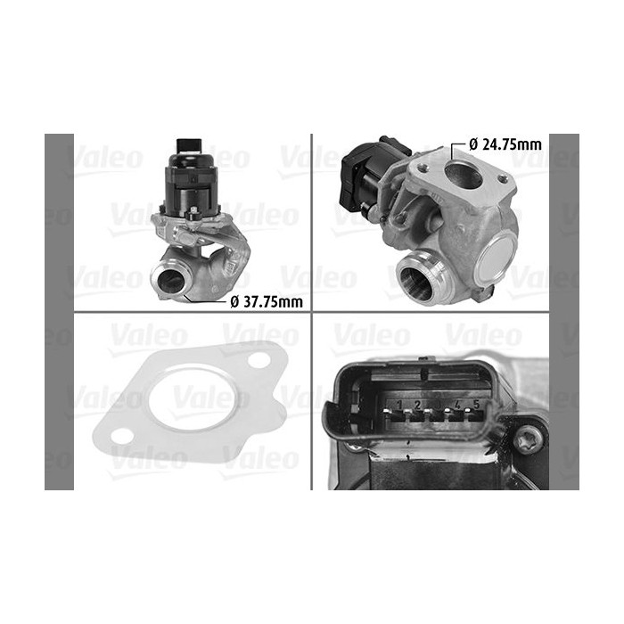 VALEO ORIGINAL TEIL AGR-Ventil 700414