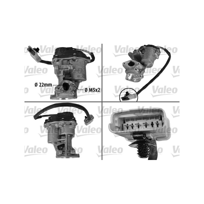 VALEO ORIGINAL TEIL AGR-Ventil 700420